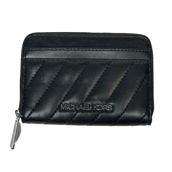 MICHAEL Michael Kors Jet Set Travel Quilted Card Case NWT - Picture 1 of 15